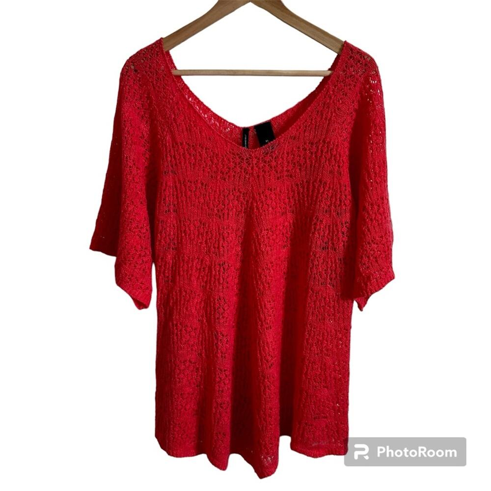 New Directions women’s sweater xl coral
